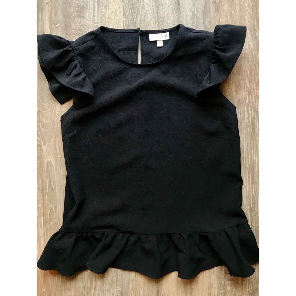 Maison Jules Ruffle Blouse